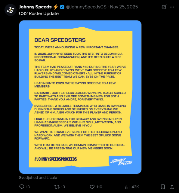 announcements post